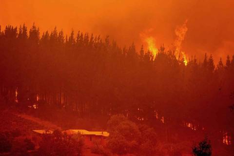 Chile incendios