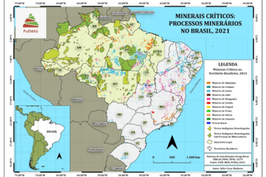 map brazil minerals water