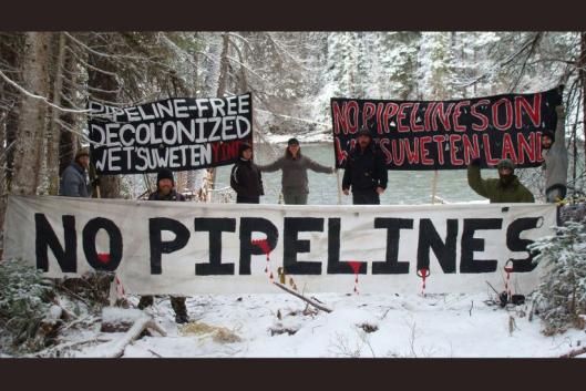 Stopping oil and gas pipelines