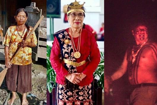 Lidia Sagulu, Loudya Messakh Lenggu e Itahu Ka'apor (Fotos: Heronimus Tatebburuk,  Matheos Messakh e WRM)