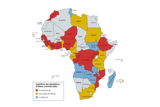 áfrica mapa en francés