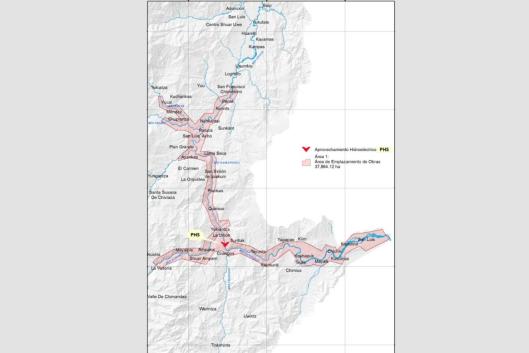 FIGURA 1: mapa área impacto hidrelétrica adaptada